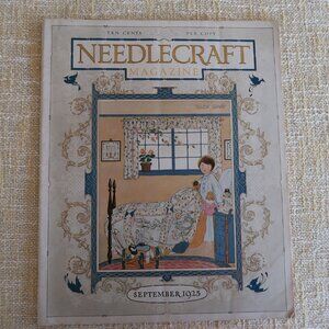 Vintage September 1925 Needlecraft Magazine